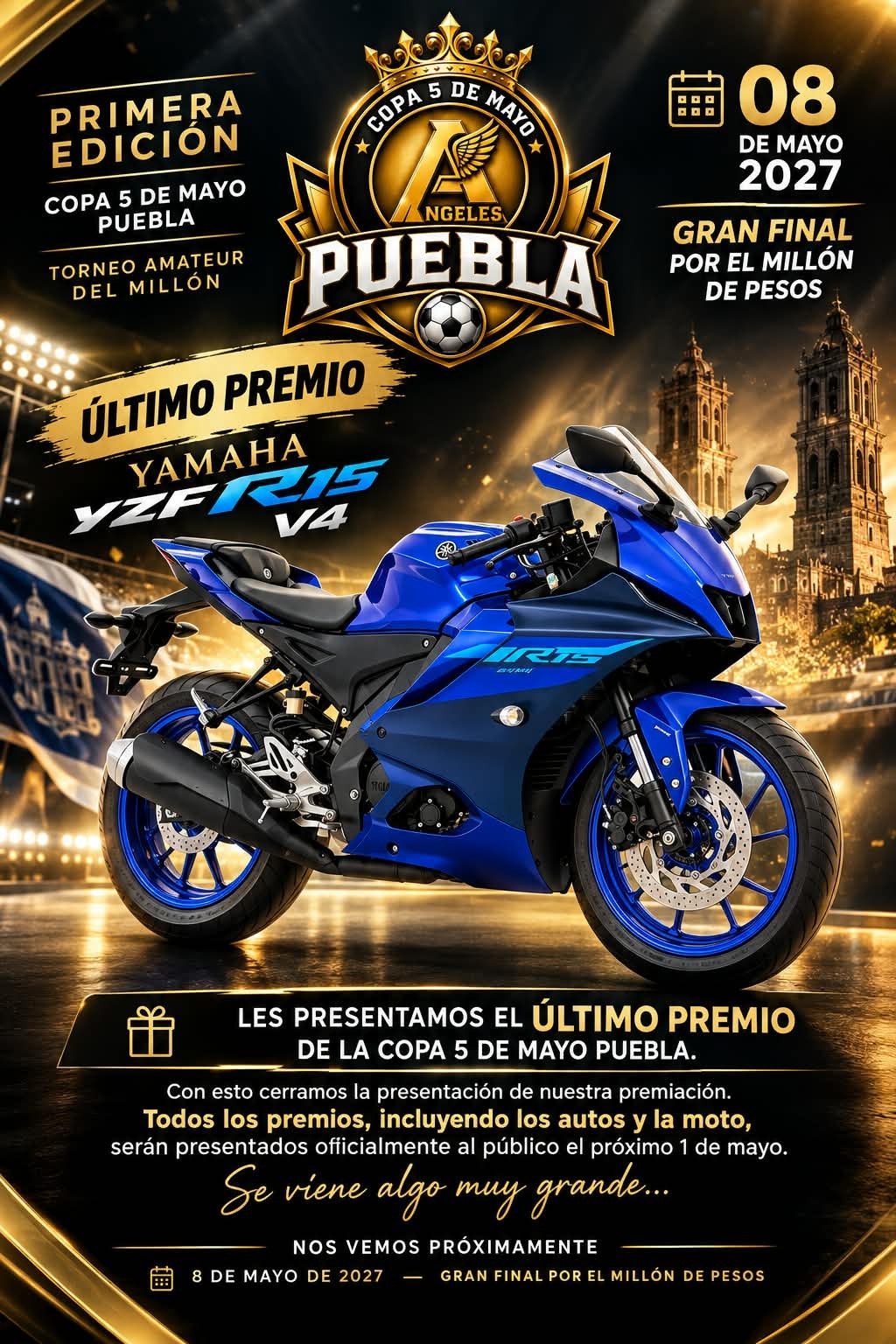 Yamaha R15 de Copa 5 de Mayo