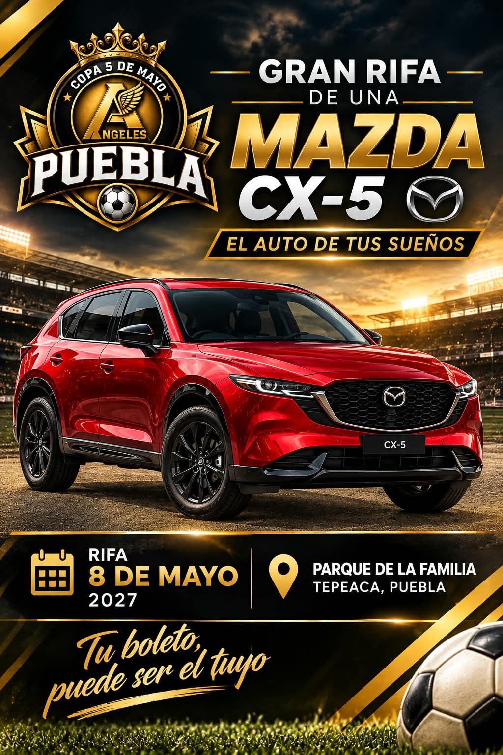 Mazda CX-5 de Copa 5 de Mayo